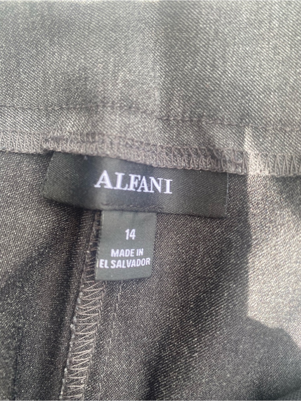 Alfani Black Women's Top - Classic Labeled Tee
